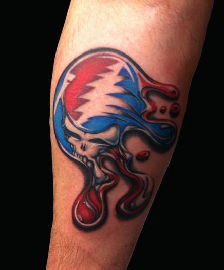 Tattoos - Melting Grateful Dead - 60853